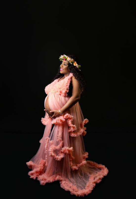 We have an ever growing collection of maternity gowns and accessories you can use free of charge!.Many of the gowns are custom made specially for us and you won’t